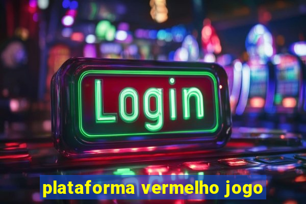 plataforma vermelho jogo